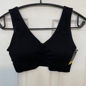 Coobie wireless bra, size S, black.  NWT.